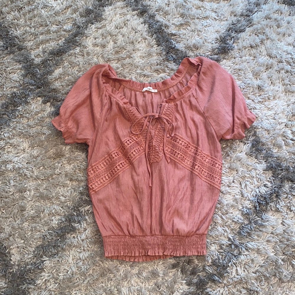 Blouse-somewhat cropy